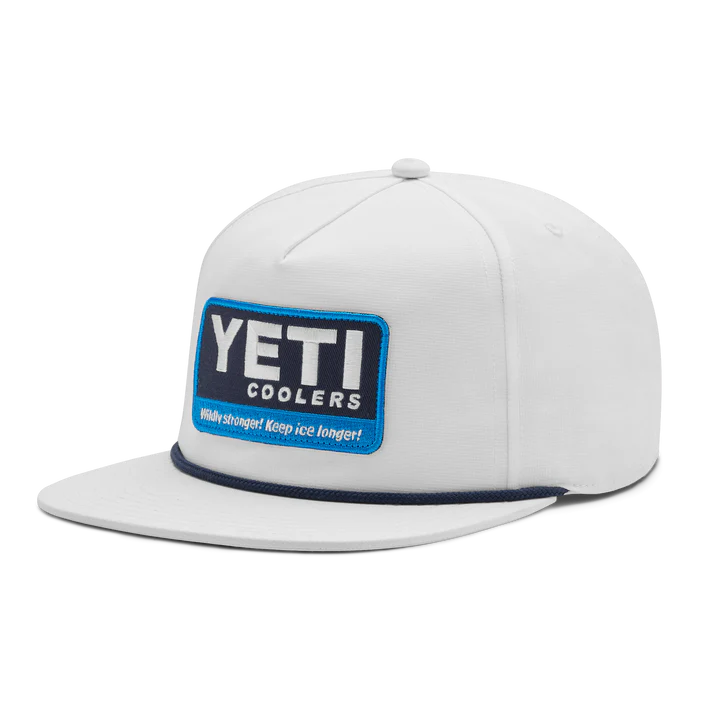 YETI Coolers® Wildly Stronger Flat Brim Rope Hat