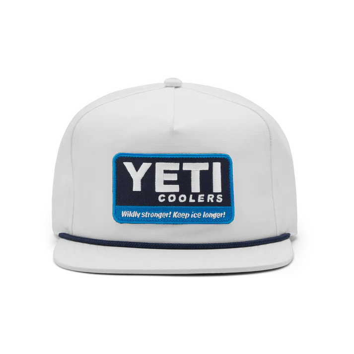 YETI Coolers® Wildly Stronger Flat Brim Rope Hat