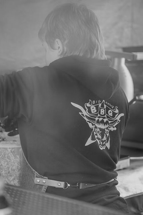 Big Naths BBQ Hoodie and T-shirt Combo