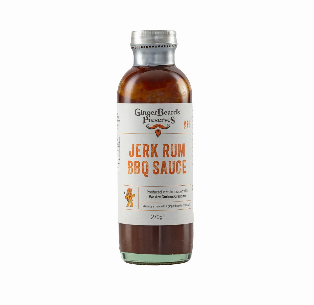 Gingerbeard preserves Jerk Rum BBQ sauce