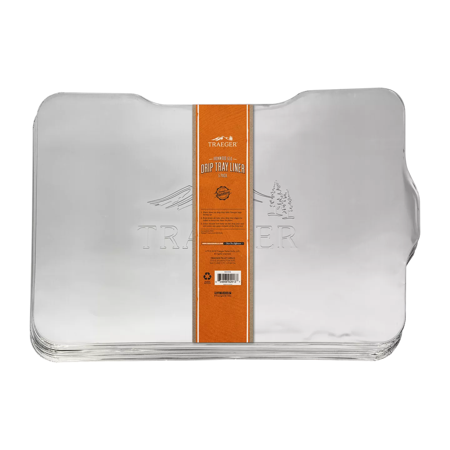 Traeger drip tray liner