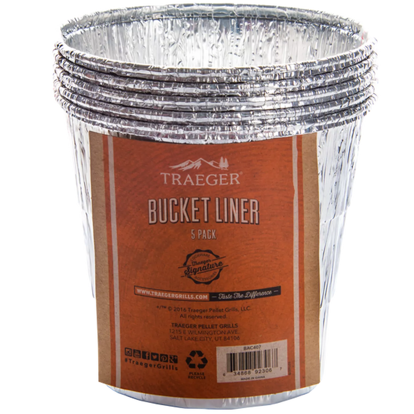 Traeger bucket liner