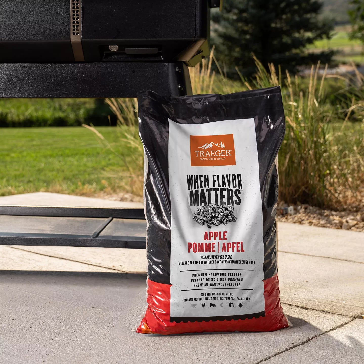 Traeger pellets