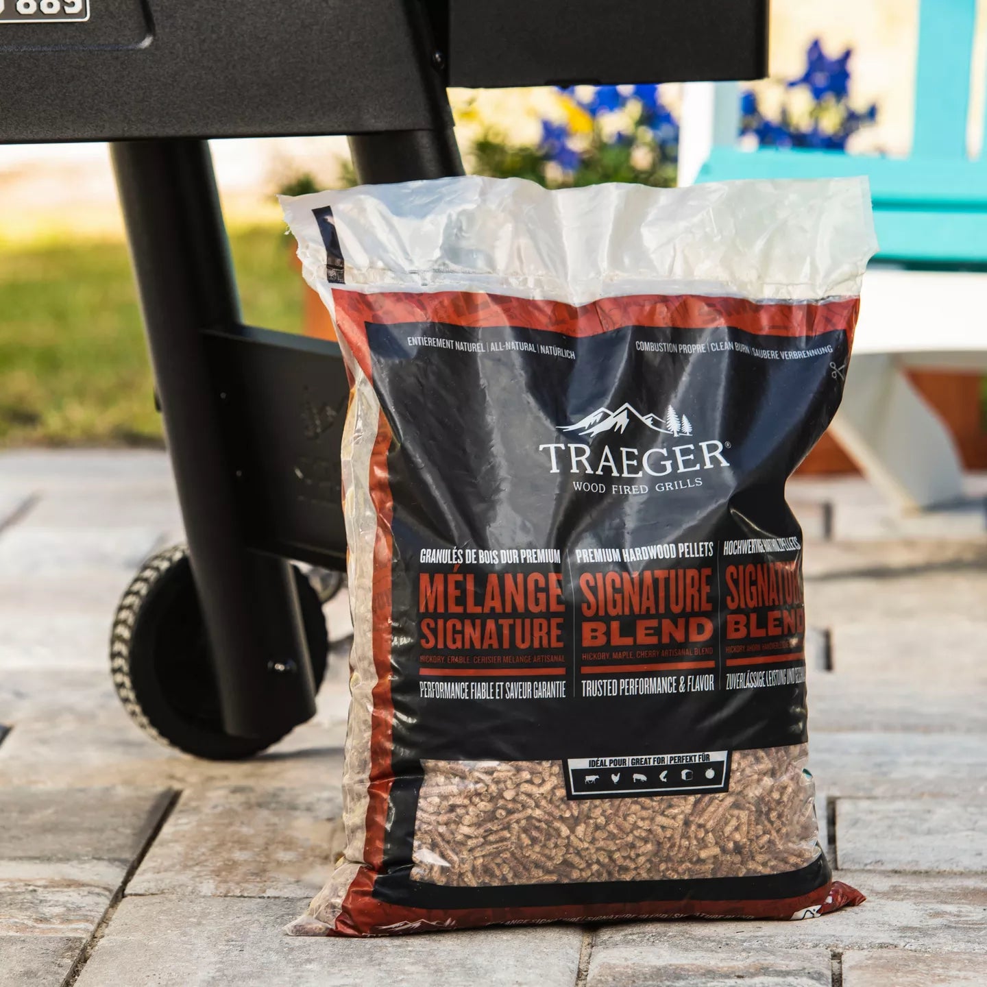 Traeger pellets